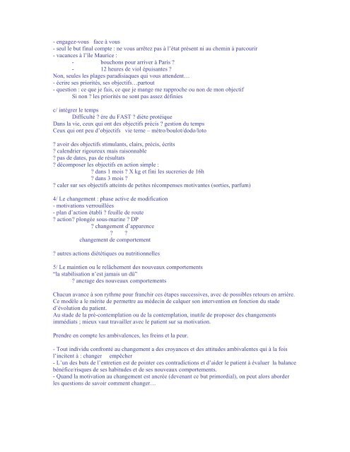 PSYCHOLOGIE DE L'OBESITE - aepu.lu