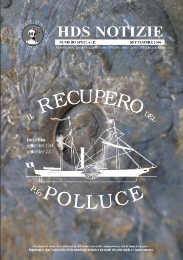 polluce numero speciale - Historical Diving Society Italia