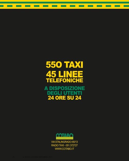 intervista a marco benni riccardo carboni - Cotabo Taxi Bologna