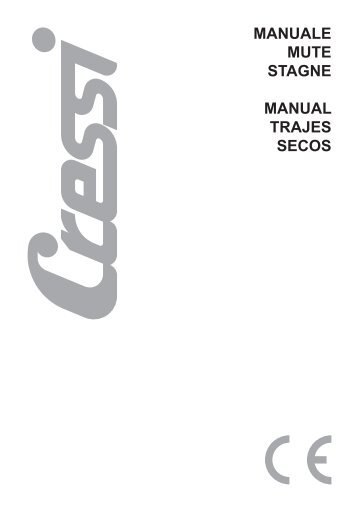 MANUAL USO TRAJE SECO DRYLASTIC.pdf - Cressi