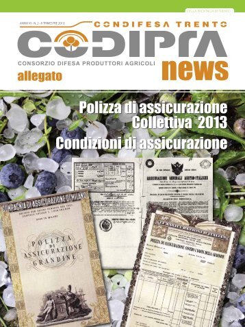 Polizza di assicurazione Collettiva 2013 Condizioni di ... - codipra