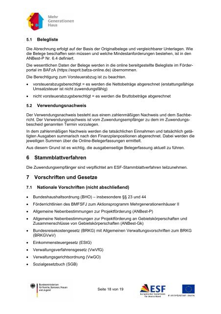 Erläuterungen zu den Förderrichtlinien - PDF, 227 KB