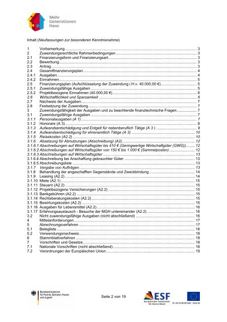 Erläuterungen zu den Förderrichtlinien - PDF, 227 KB