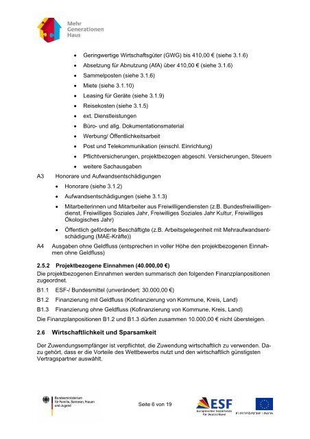 Erläuterungen zu den Förderrichtlinien - PDF, 227 KB
