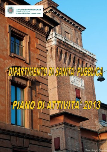 piano attivita dsp 2013-2 - Azienda USL di Ferrara