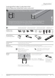 HM-200 für schwere Vorhänge / pour rideaux lourds Vorhangprofil ...