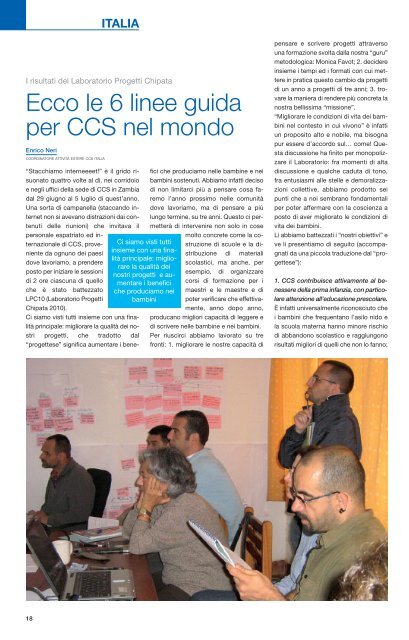 Scarica il PDF! - CCS Italia