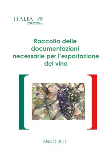 Raccolta delle documentazioni necessarie per l ... - Centro Estero