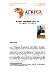 El papel asertivo de Sudáfrica como potencia regional - ceid