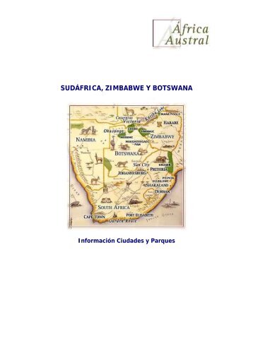 SUDÁFRICA, ZIMBABWE Y BOTSWANA - ims destinos