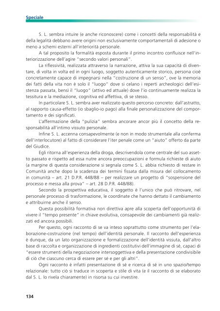 Scarica il documento - Dipartimento per la Giustizia Minorile