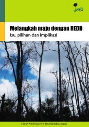 Melangkah maju dengan REDD: isu, pilihan dan implikasi