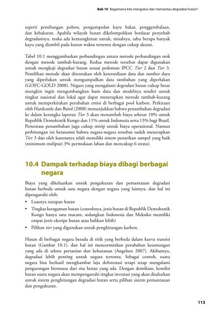 Melangkah maju dengan REDD: isu, pilihan dan implikasi