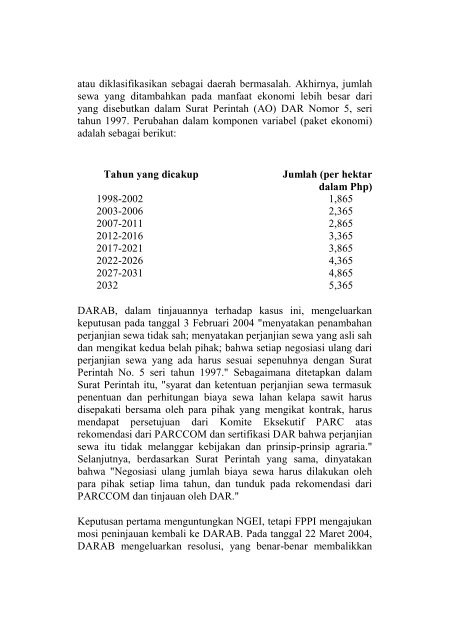 Ekspansi Kelapa Sawit di Asia Tenggara - Forest Peoples Programme