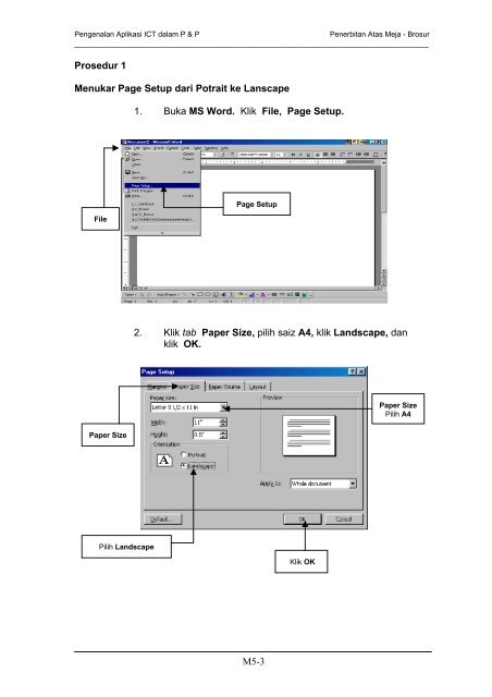 Keseluruhan Modul dalam bentuk PDF - Tutor