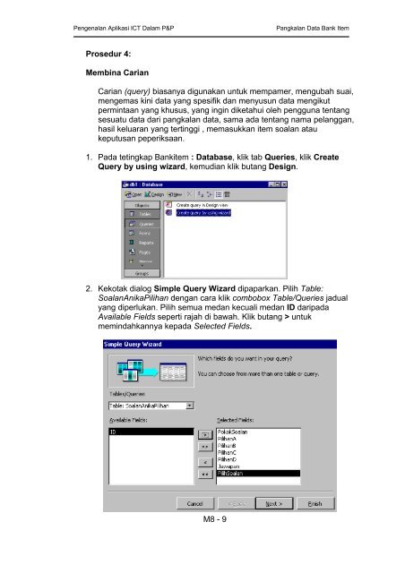 Keseluruhan Modul dalam bentuk PDF - Tutor