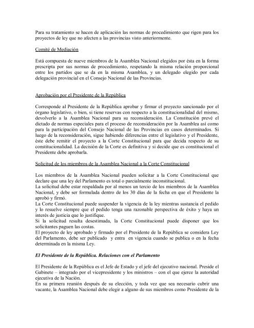 Revista de Derecho Parlamentario Nº 11 - Honorable Cámara de ...