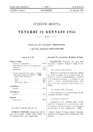 VENERDÌ 21 GENNAIO 1955 - Senato.it