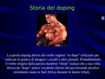 Storia del doping - canottaggio-fvg