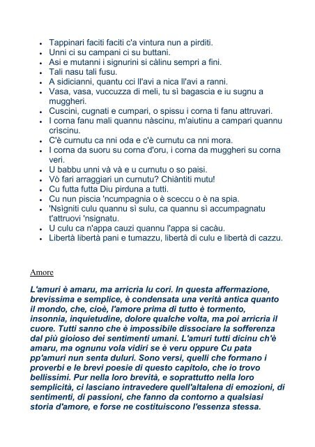 Parole, proverbi, modi di dire, tutto quello che ricorda un ... - Agyrion