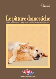 LE PITTURE DOMESTICHE [.pdf, 2.03 MB] - Attiva Colori e Toni