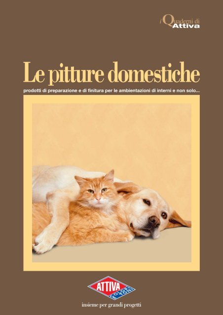 LE PITTURE DOMESTICHE [.pdf, 2.03 MB] - Attiva Colori e Toni