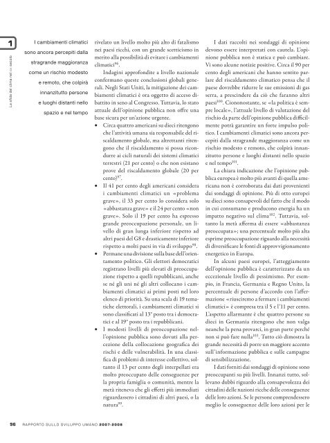 La sfida del clima nel XXI secolo