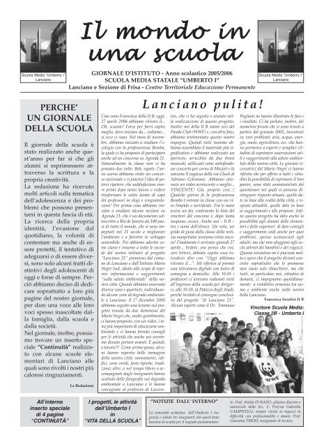 montaggio giornalino 2006.pdf - Portale Sangro Aventino