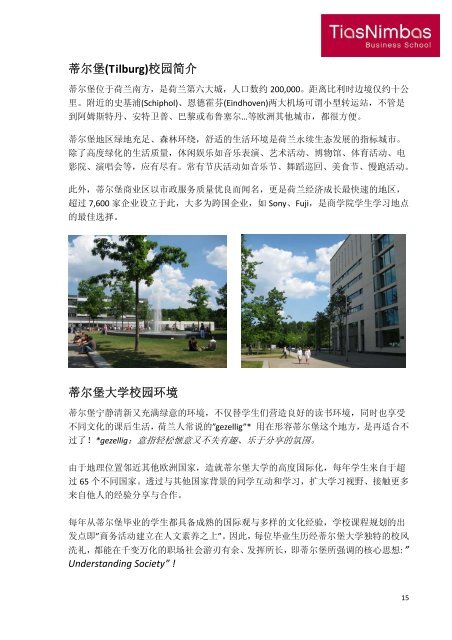 下载中文申请指南 - TiasNimbas Business School
