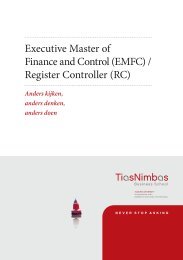 Executive Master of Finance and Control (EMFC) / Register Controller