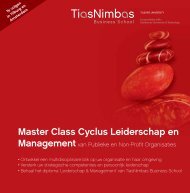 Master Class Cyclus Leiderschap en - TiasNimbas Business School