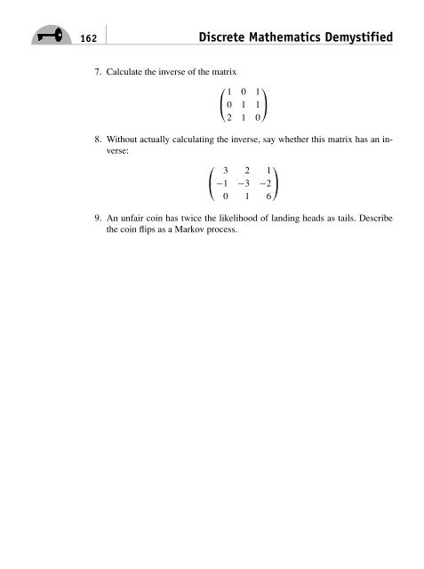 Discrete Mathematics Demystified