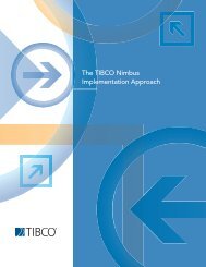 The TIBCO Nimbus Implementation Approach