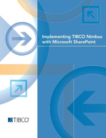 Implementing TIBCO Nimbus with Microsoft SharePoint