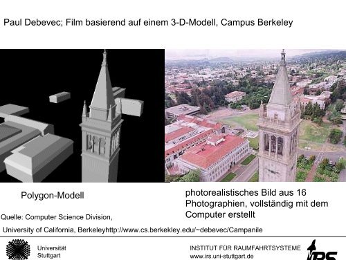 anisotrope Reflexion und Emission - Institut für Raumfahrtsysteme ...