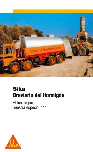 Sika Breviario del Hormigón