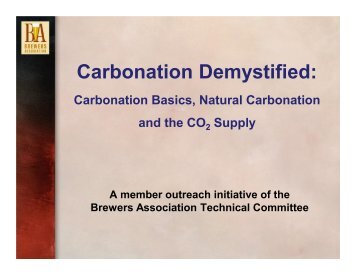 Carbonation Demystified (PDF) - Meheen Manufacturing Inc.