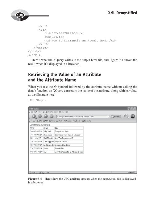 XML Demystified