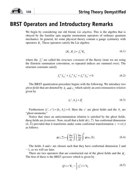 String Theory Demystified