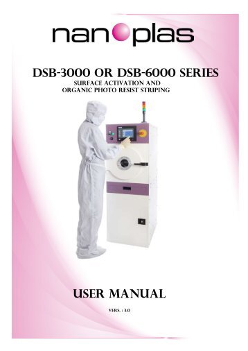 DSB-3000 or DSB-6000 SerieS User Manual