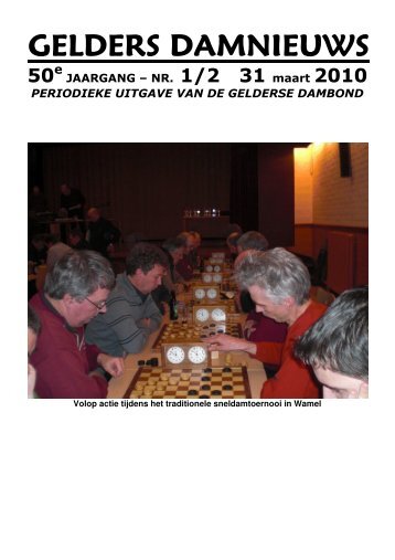 GELDERS DAMNIEUWS - Gelderse Dambond