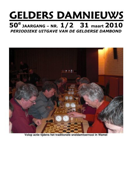 GELDERS DAMNIEUWS - Gelderse Dambond