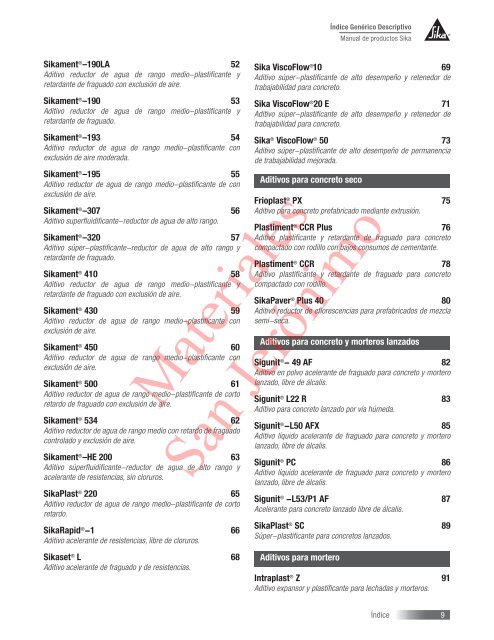 Manual de productos Sika 2013.pdf - Materiales San Jerónimo