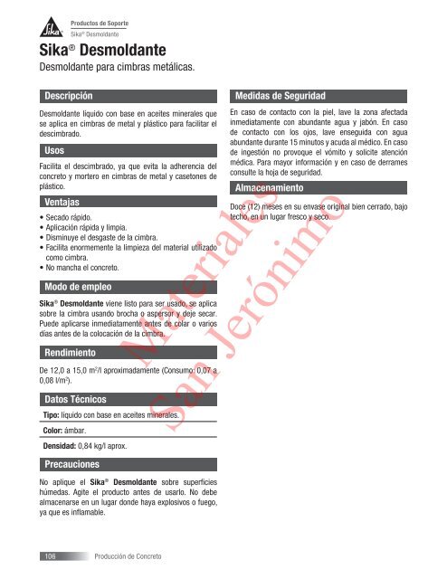 Manual de productos Sika 2013.pdf - Materiales San Jerónimo