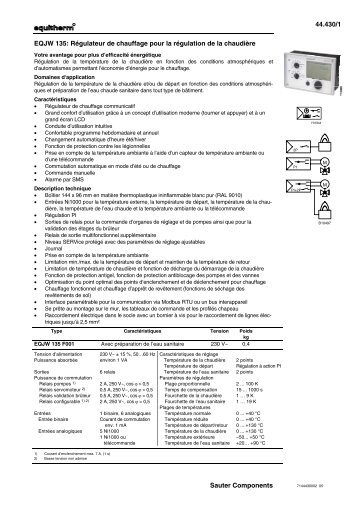 EQJW 135 - Sauter