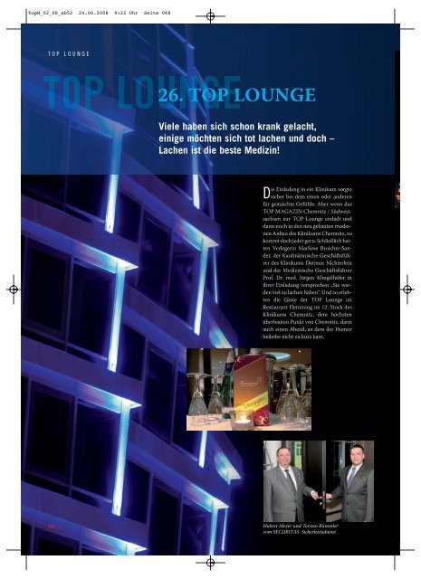 26. TOP LOUNGE - TOP Magazin