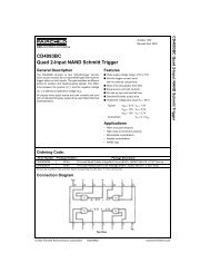 CD4093BC Quad 2-Input NAND Schmitt Trigger - Datasheet Catalog