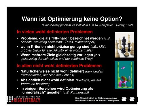 Intuition: Die Intelligenz einfacher Entscheidungsregeln