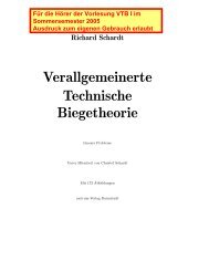 Richard Schardt Verallgemeinerte Technische Biegetheorie