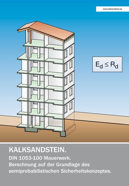 KALKSANDSTEIN. - Mauerwerksbau-Lehre